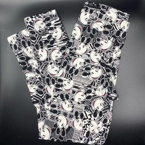 Black Disney Lularoe Leggings